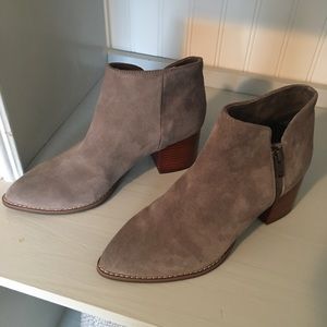 Seychelles Genuine Leather Suede Booties